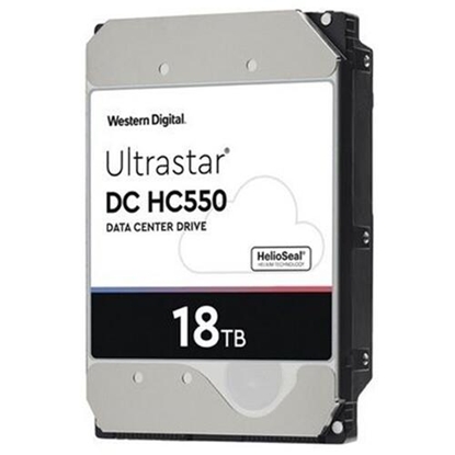 Attēls no HDD|WESTERN DIGITAL ULTRASTAR|Ultrastar DC HC550|WUH721818ALE6L4|18TB|SATA 3.0|512 MB|7200 rpm|3,5"|0F38459
