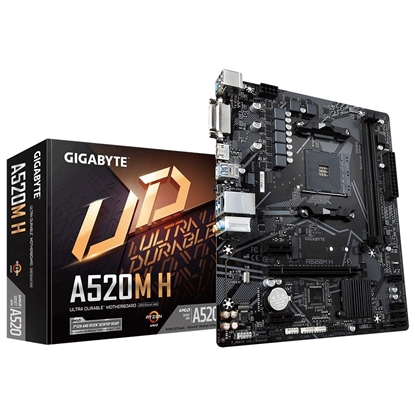 Picture of Gigabyte A520M H (rev. 1.0) AMD A520 Socket AM4 micro ATX