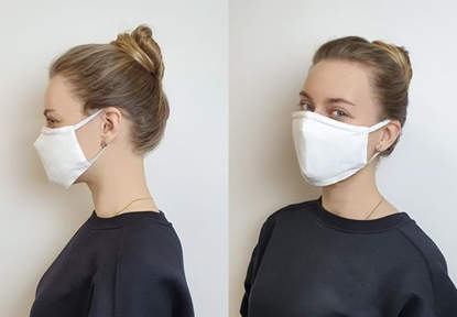 Attēls no - Hygienic Face Mask 3 layer 100% cotton
