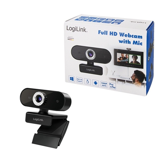 Picture of LOGILINK UA0371 Pro full HD USB webcam