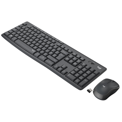 Picture of Klaviatūras un peles komplekts Logitech MK295 Silent Black US
