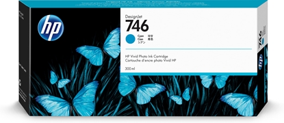 Attēls no HP 746 300-ml Cyan DesignJet Ink Cartridge