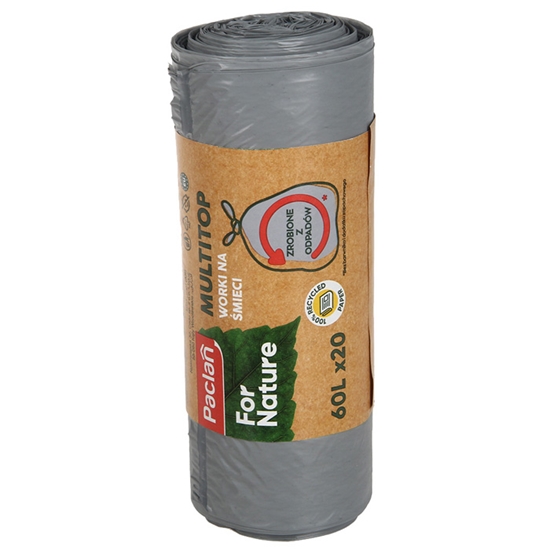 Picture of Atkritumu maisi Paclan For Nature 60l 20gab.