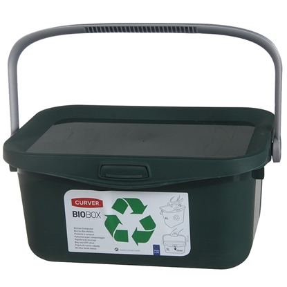 Изображение Atkritumu tvertne Multiboxx Bio 3l zaļa
