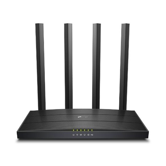 Picture of TP-Link Archer C6U wireless router Gigabit Ethernet Dual-band (2.4 GHz / 5 GHz) Black