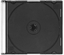 Attēls no Omega CD box Slim PL, black (44843)