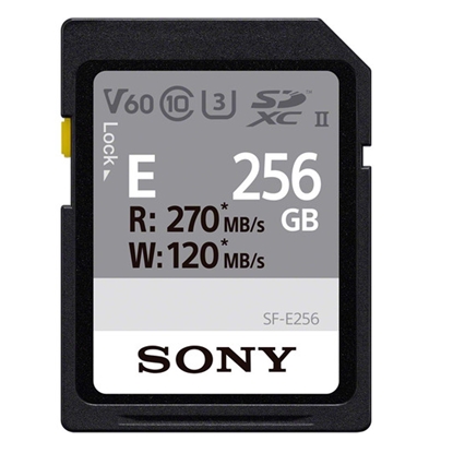 Attēls no Sony SF-E256 256 GB SDXC UHS-II Class 10