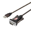 Picture of UNITEK Y-105 serial cable Black 1.5 m USB Type-A DB-9