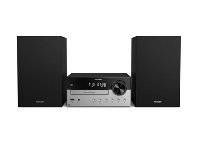 Attēls no Philips Micro Music System TAM4205 Bluetooth®, CD, MP3-CD, USB, FM, 60 W, Audio-in connector