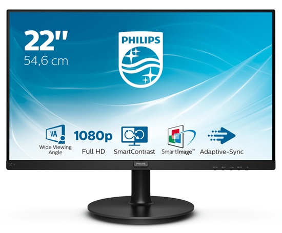 Picture of Philips V Line 221V8A/00 LED display 54.6 cm (21.5") 1920 x 1080 pixels Full HD Black