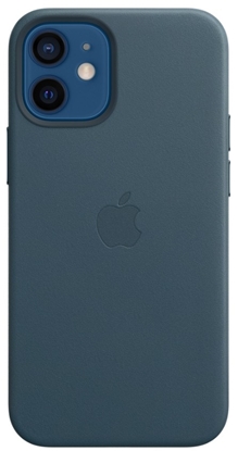 Attēls no iPhone 12 mini Leather Case with MagSafe - Baltic Blue