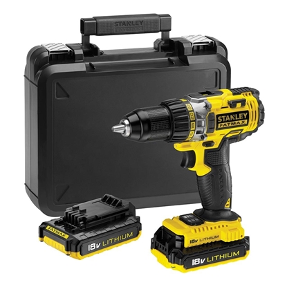 Picture of Stanley FMC600D2-QW drill 1600 RPM Keyless 1.6 kg Black, Yellow