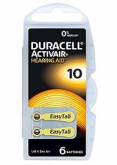 Picture of Duracell Hearing Aid 10 6pack