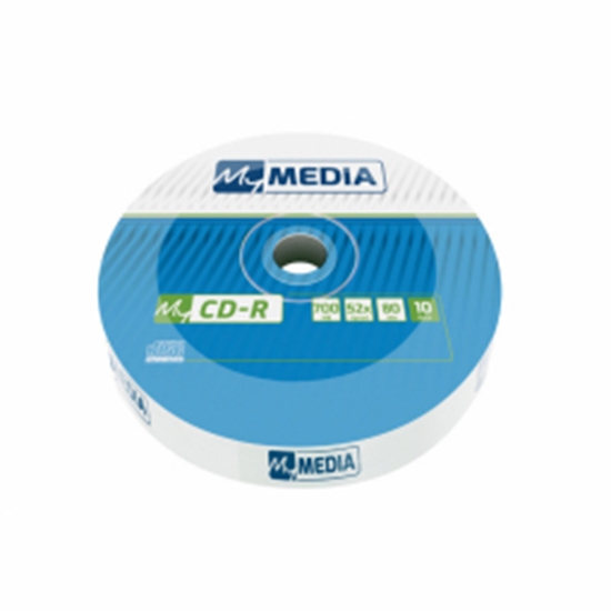 Picture of 1x10 MyMedia CD-R 80 / 700MB 52x Speed Wrap