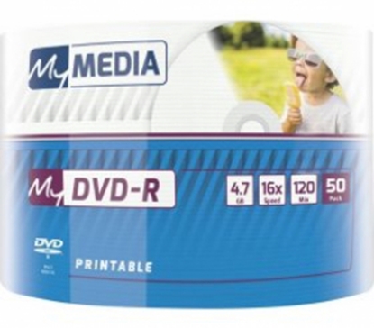 Изображение MyMedia DVD-R 50pack Printable