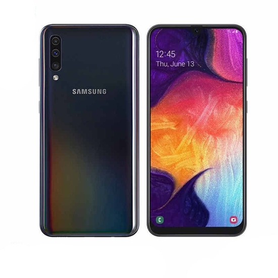 Изображение Viedtālrunis Samsung A505 Galaxy A50 melns divas SIM