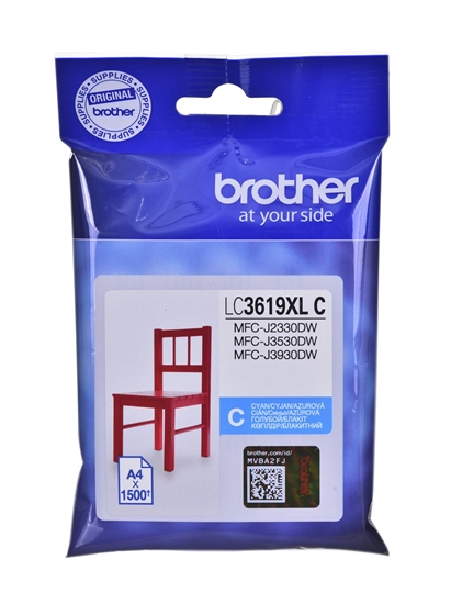 Picture of Brother LC-3619XLC ink cartridge Original Cyan 1 pc(s)