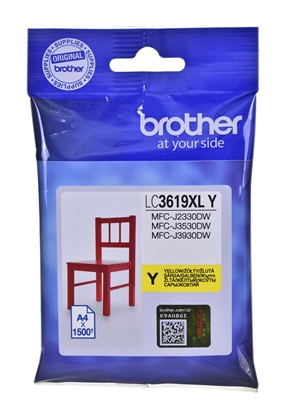 Attēls no Brother LC-3619XLY ink cartridge Original Yellow 1 pc(s)