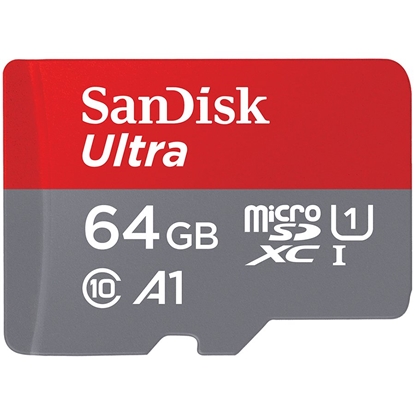 Attēls no SanDisk Ultra 64GB MicroSDXC + Adapter