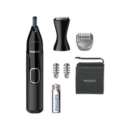 Attēls no Philips series 3000 Comfortable nose, ear & eyebrow trimmer NT3650/16 100% waterproof, Dual-sided Protective Guard system