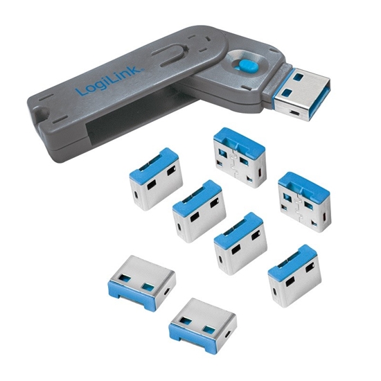 Picture of LOGILINK AU0045 - USB port blocker