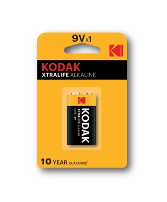 Attēls no Kodak Xtralife Single-use battery 9V Alkaline