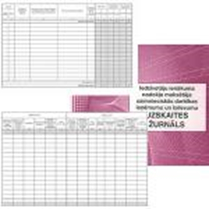 Picture of Saimnieciskās darbības ieņ. un uzdev. uzskaites žarnāls,  A4Ž