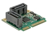 Picture of Delock Mini PCIe I/O PCIe half size 2 x SATA 6 Gb/s