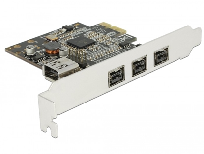 Picture of Delock PCI Express Card > 3 x external FireWire B + 1 x internal FireWire A