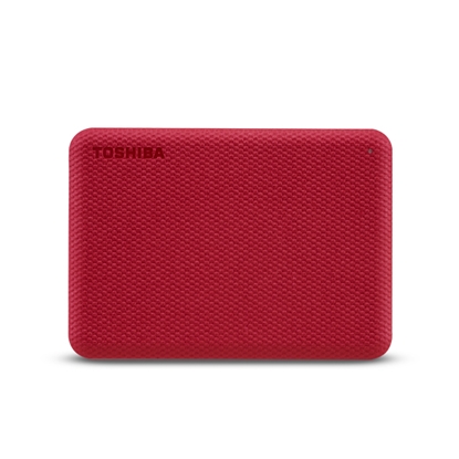 Attēls no Toshiba Canvio Advance external hard drive 1 TB Red