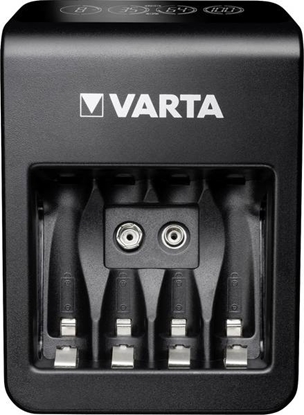 Attēls no Varta LCD Pug Charger+ incl. 4 batteries 2100 mAh AA