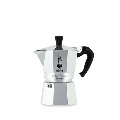 Attēls no Bialetti Moka Express Moka pot 0.2 L Aluminium, Black