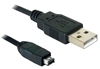 Picture of Delock Cable USB-B mini 4pin Hirose  USB-A 1,5m male-male