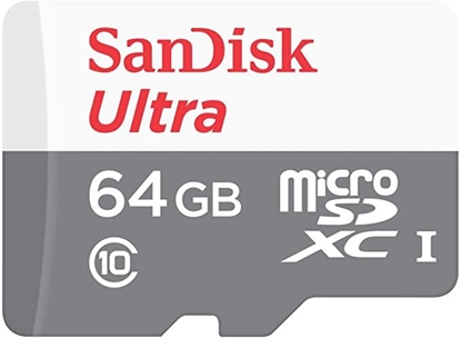 Attēls no SanDisk SDSQUNR-064G-GN3MN memory card 64 GB MicroSDXC Class 10