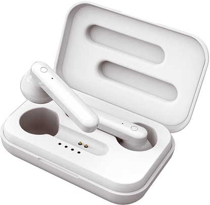 Изображение Platinet earphones Sport + charging station PM1040 Aura, white