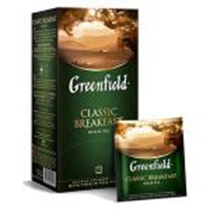 Picture of GREENFIELD Classic Breakfast melnā tēja 25x2g.