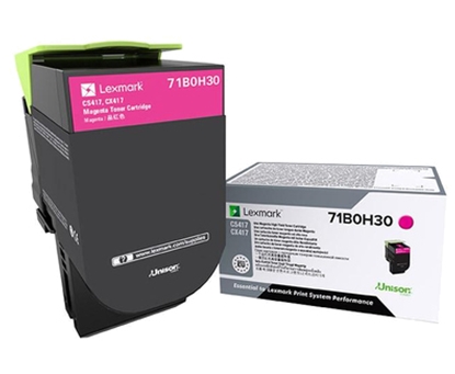 Attēls no Lexmark 71B0H30 toner cartridge 1 pc(s) Original Magenta
