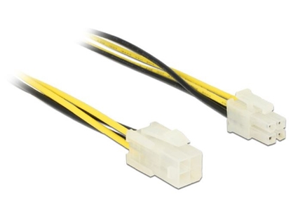 Picture of Extension cable P4 4 pin male  P4 4 pin female 30 cm