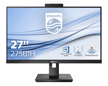 Изображение Philips B Line 275B1H/00 computer monitor 68.6 cm (27") 2560 x 1440 pixels 2K Ultra HD LED Black