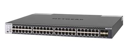 Picture of Netgear M4300-48X Managed L3 10G Ethernet (100/1000/10000) 1U Black