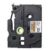 Picture of Brother TZe-PR831 label-making tape Black on gold