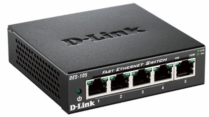 Picture of D-Link DES-105 Unmanaged L2 Black