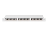 Изображение Lanberg Patchpanel 24-Port 1U 19" Cat. 6A FTP geschirmt grau