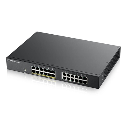 Изображение Zyxel GS1900-24EP 24-Port Switch, 12 PoE+ Ports