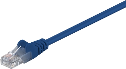 Attēls no MicroConnect U/UTP CAT5e 0.5M Blue PVC (B-UTP5005B)