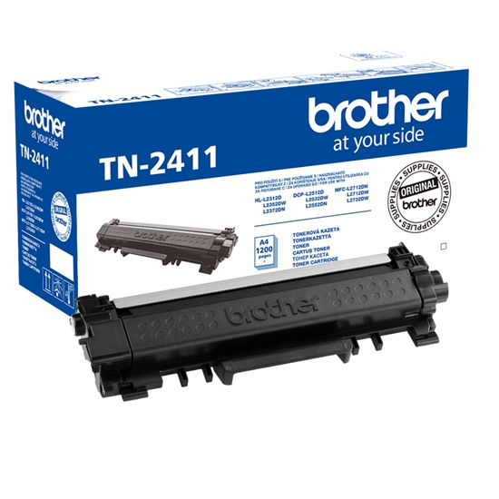 Picture of Brother TN-2411 toner cartridge 1 pc(s) Original Black