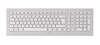 Picture of CHERRY DW 8000 keyboard Mouse included RF Wireless Swiss Silver, White