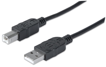 Picture of Kabel USB Manhattan USB-A - USB-B 3 m Czarny (333382)