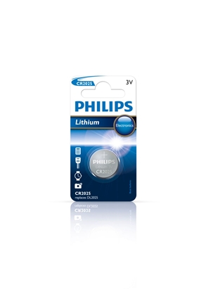 Attēls no Philips Minicells Battery CR2025/01B