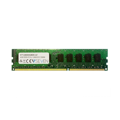 Attēls no V7 4GB DDR3 PC3L-12800 - 1600MHz ECC DIMM Server Memory Module - V7128004GBDE-LV